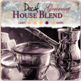 Decaf Gourmet Coffee House Blend