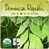 Natural Organic Dominican Republic 'Santo Domingo' Coffee