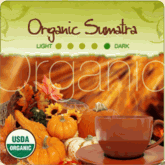 Natural Organic Sumatra 'Black Satin Roast' Coffee